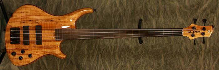 Roscoe SKB Signature IV FL (Spalted Flame Maple) **SOLD**