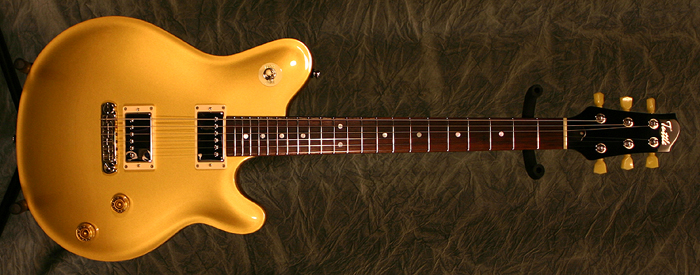 Michael Tuttle Carve Top Deluxe (Gold Top) **SOLD**