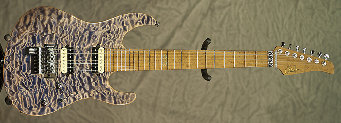 Suhr Modern 7-String (Faded Trans Whale Blue) **SOLD**