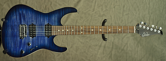 Suhr M7 (Faded Trans Whale Blue Burst) **SOLD**