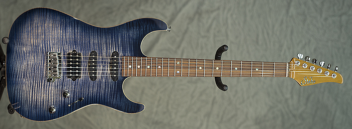 Suhr Standard (Faded Trans Whale Blue Burst) **SOLD**