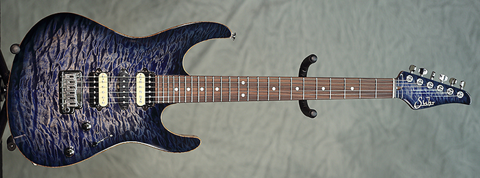 Suhr Modern (Faded Trans Whale Blue Burst) **SOLD**