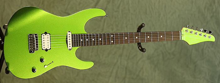 Suhr Modern (Candy Lime Metallic) **SOLD**