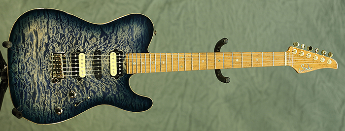 Suhr Classic T (Faded Trans Whale Blue Burst) **SOLD**