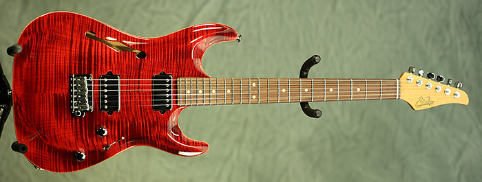Suhr Standard Arch Top (Trans Red) **SOLD**