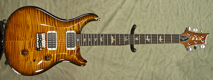 PRS Custom 24 (10, Amber Black)