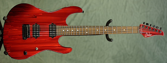 Suhr Modern (Candy Apple Red Drip) **SOLD**