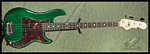 G&L LB-100 (Empress, Clear Forest Green) **SOLD**