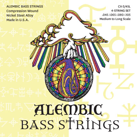 Alembic CX3-45L Strings (45-105, Long)