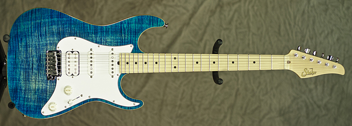 Suhr S4 (Trans Aqua Burst) **SOLD**