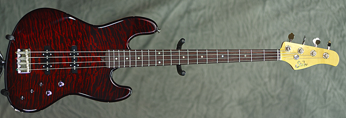 Suhr Classic J (Chili Pepper Red) **SOLD**