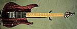 Suhr Modern Carve Top (Red Sparkle Drip) **SOLD**