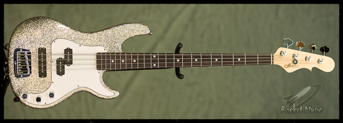 G&L SB-2T (Silver Metal Flake) **SOLD**