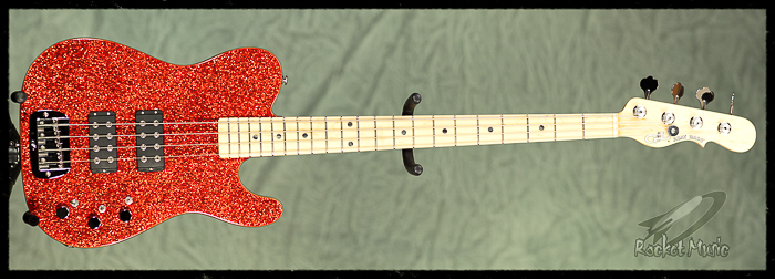 G&L ASAT Bass (Red Metal Flake) **SOLD**