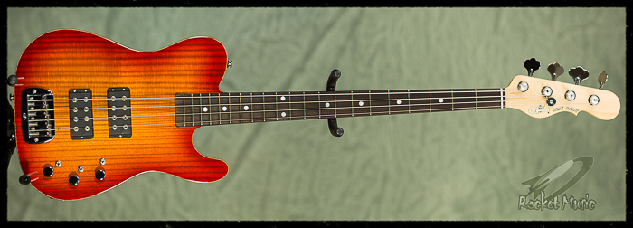 G&L ASAT Bass (Cherry Burst) **SOLD**