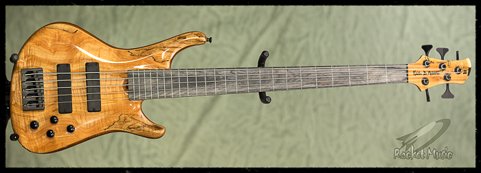 Roscoe LG Custom 5 Fretless (XSQM) **SOLD**