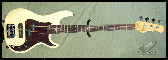 G&L SB-2 (NITRO Vintage White) **SOLD**