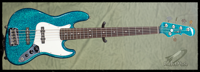 G&L JB-5 (Turquoise Metal Flake, Empress) **SOLD**