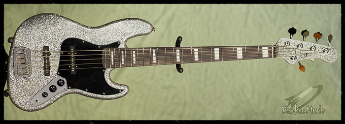 G&L JB-5 (Silver Metal Flake) **SOLD**