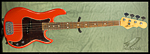 G&L Fullerton Deluxe LB-100 (Fullerton Red) **SOLD**